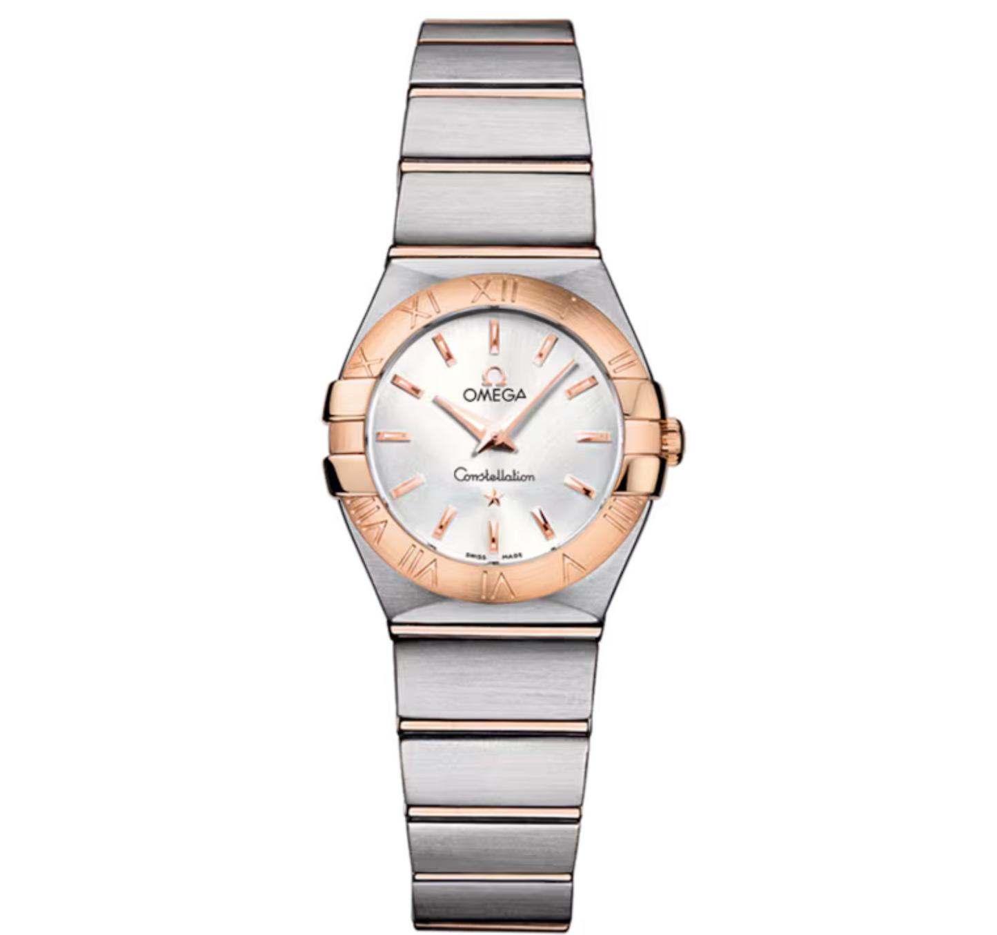 OMEGA CONSTELLATION 24 MM, STEEL ‑ RED GOLD ON STEEL ‑ RED GOLD 123.20.24.60.02.001