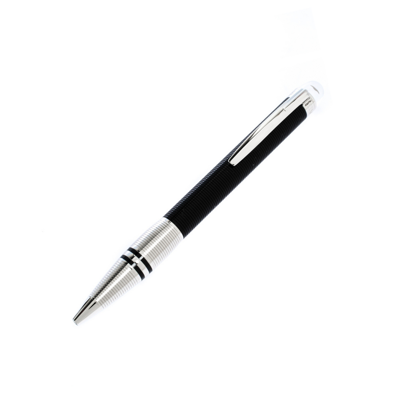 MONTBLANC STARWALKER DOUE TEXTURED TWO TONE BALLPOINT PEN