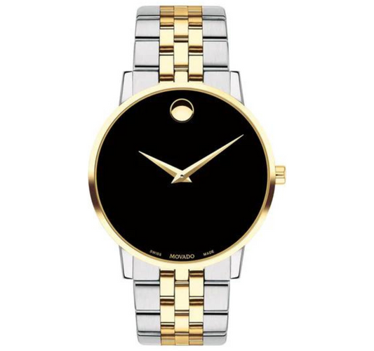 MOVADO MUSEUM STAINLESS STEEL ANALOG MEN 0607200