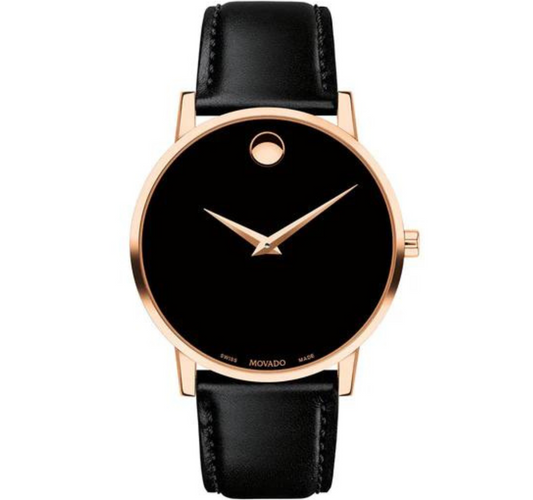 MOVADO MUSEUM LEATHER ANALOG MEN 0607272