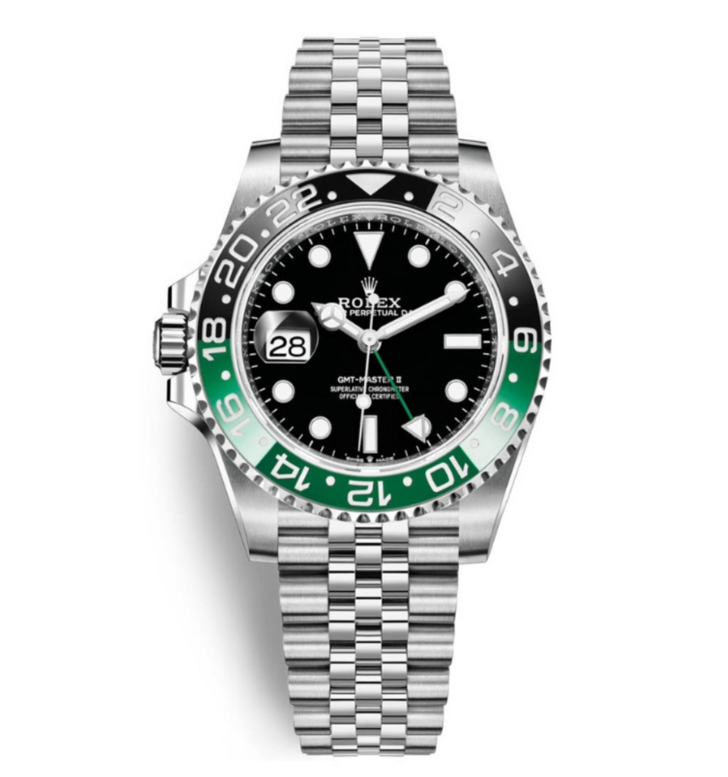 ROLEX GMT MASTER II SPRITE JUBILEE  126710VTNR 40 MM