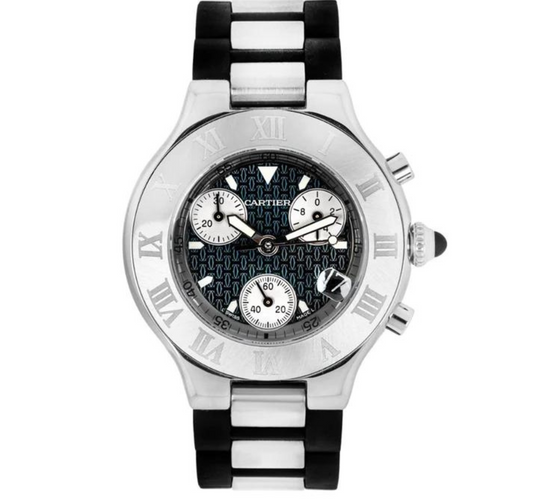 CARTIER NOS MUST 21 CHRONOGRAPH W10125U2