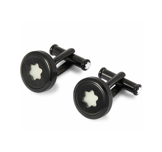 MONTBLANC CUFFLINKS STARWALKER BLACKCOSMOS BLACK MB129788