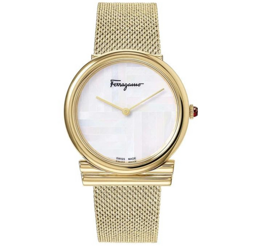 SALVATORE FERRAGAMO Gancini Slim Quartz Ladies Watch Item No. SFIY00719